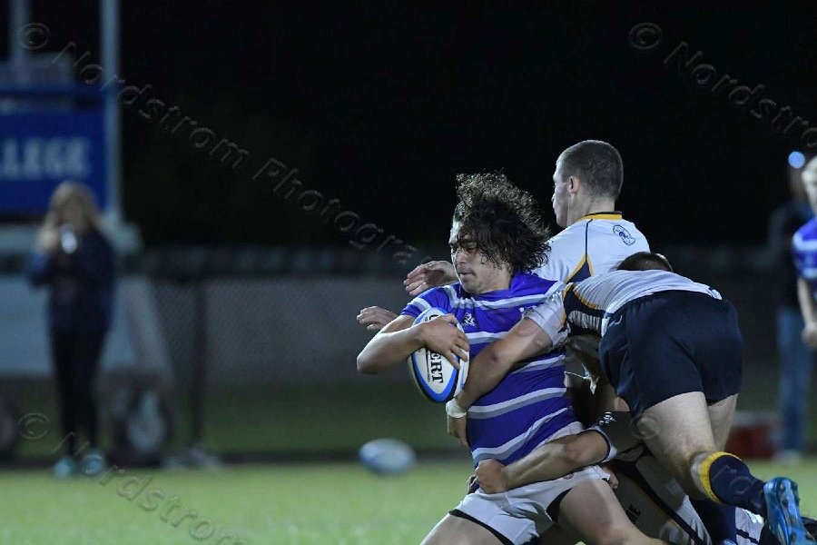 Wheaton Men\'s Rugby vs Mass Maritime.  Photo by Keith Nordstrom